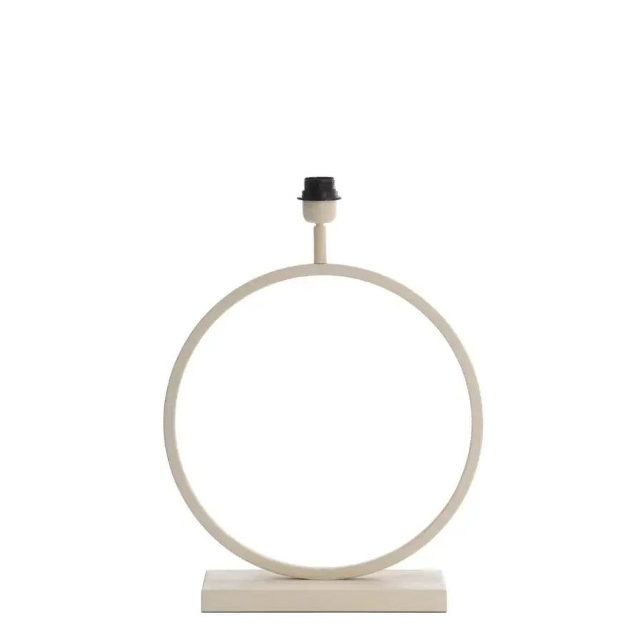 Lampenvoeten-Light & Living Lampvoet Liva - Wit - 40x12.5x52cm