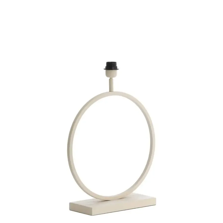 Lampenvoeten-Light & Living Lampvoet Liva - Wit - 40x12.5x52cm