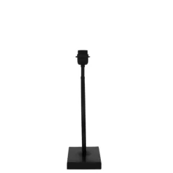 Tafellampen-Light & Living Lampvoet Liva - Zwart - 30x12,5x42cm