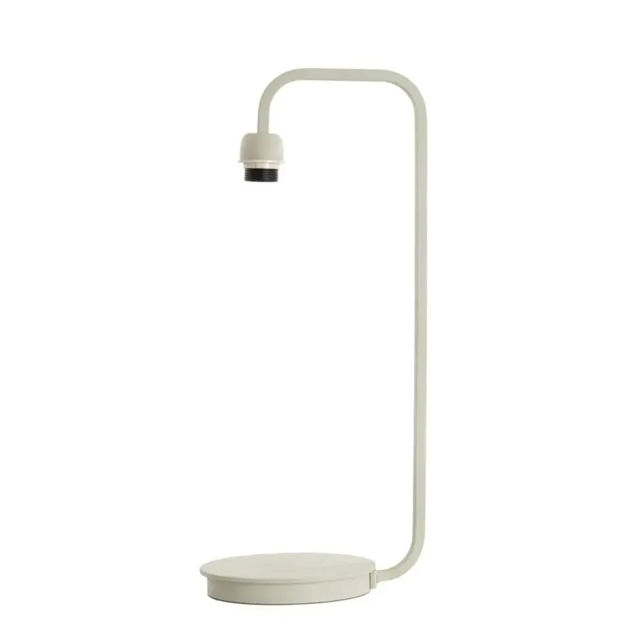 Lampenvoeten-Light & Living Lampvoet Mareno - Wit - 26,5x20x60cm