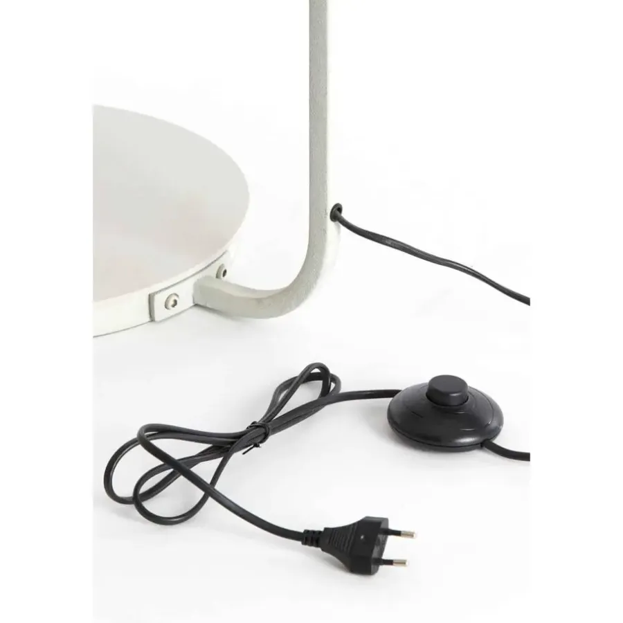 Lampenvoeten-Light & Living Lampvoet Mareno - Wit - 26,5x20x60cm