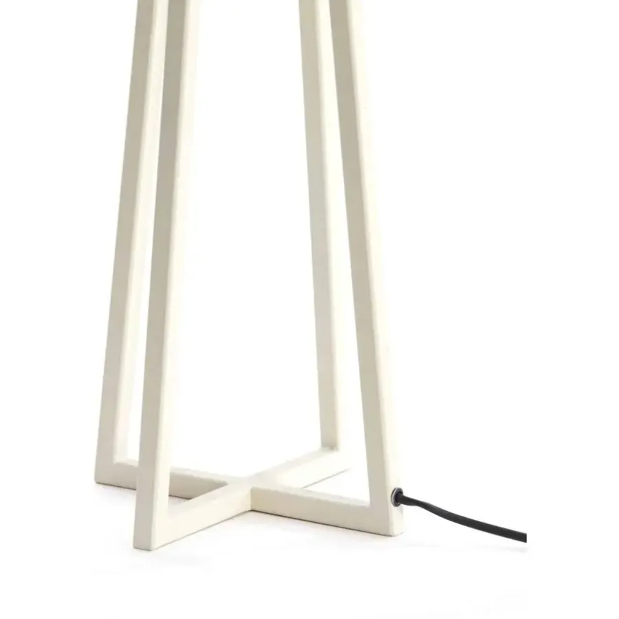 Lampenvoeten-Light & Living Lampvoet Miley - Wit - Ø21cm