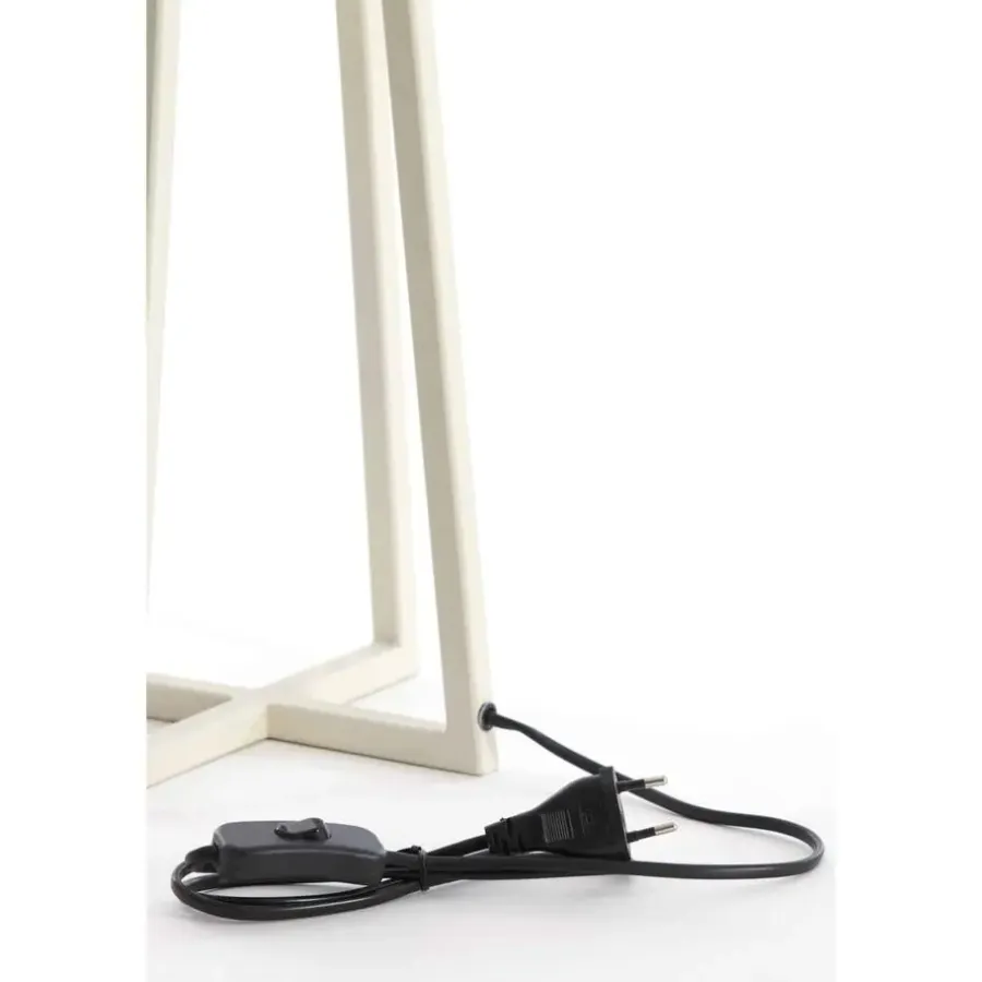 Lampenvoeten-Light & Living Lampvoet Miley - Wit - Ø21cm