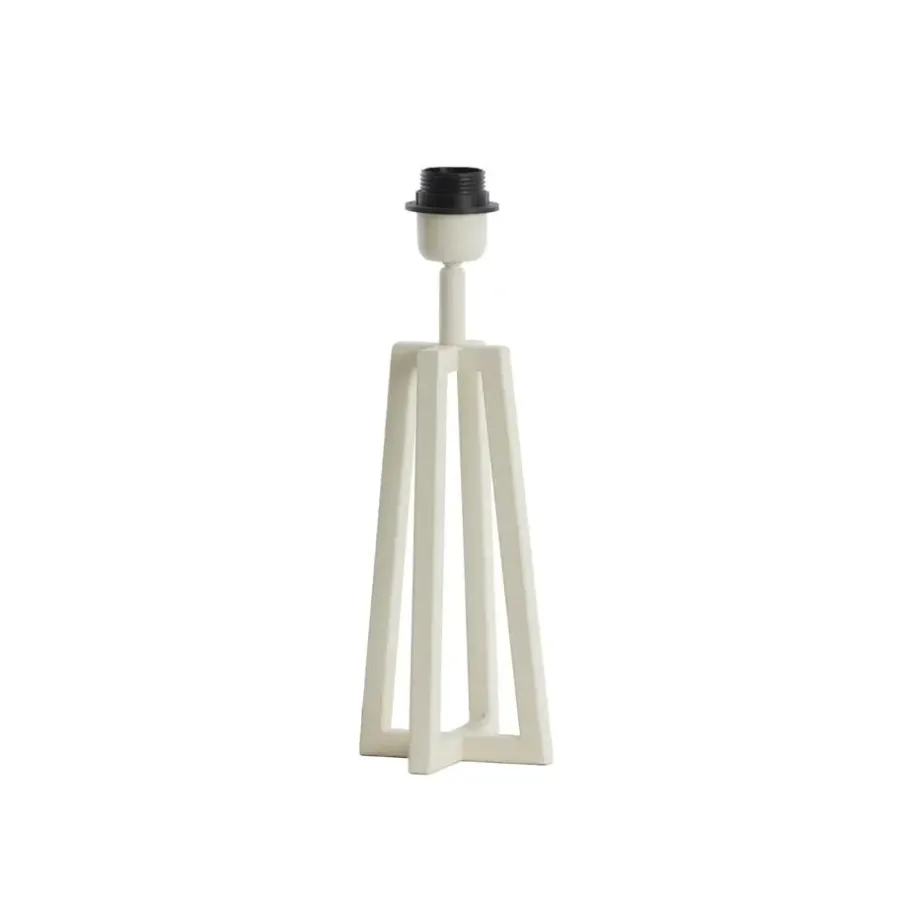 Light & Living Lampvoet Miley - Wit - 11,5x11,5x31cm