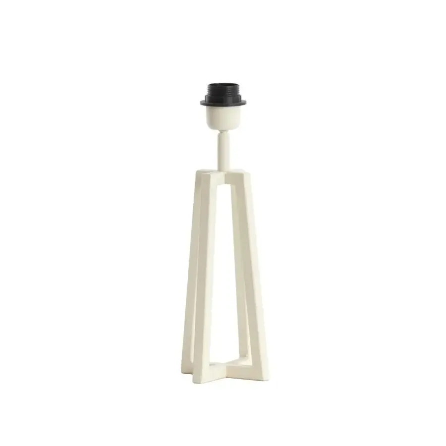 Light & Living Lampvoet Miley - Wit - 11,5x11,5x31cm