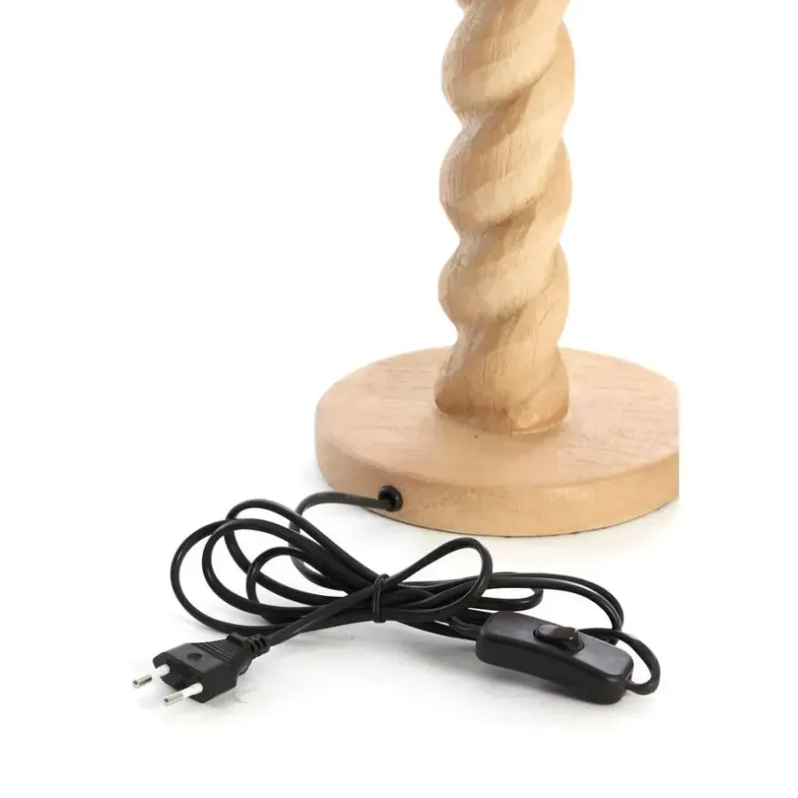 Light & Living Lampvoet Nanno - Bruin - Ø15cm