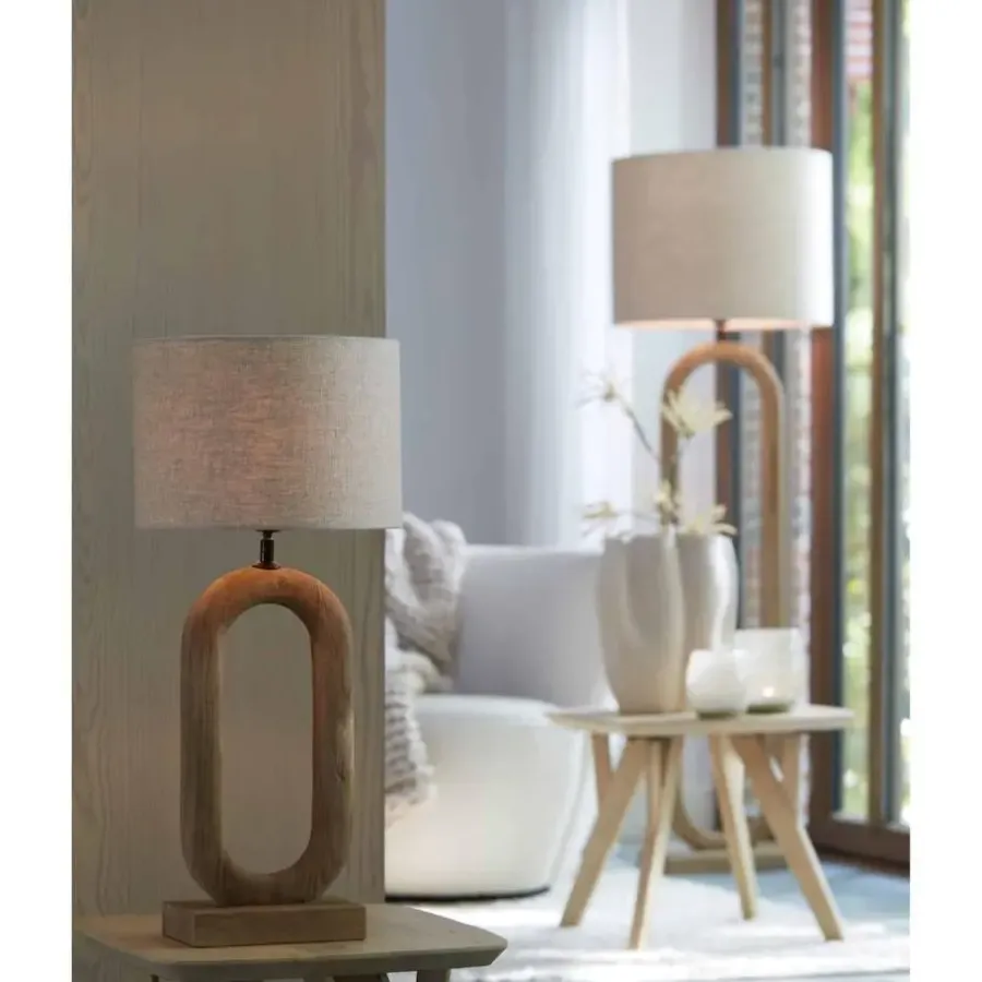 Light & Living Lampvoet Paceco - Bruin - 20x12x44cm