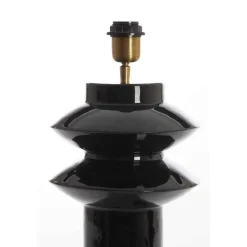 Light & Living Lampvoet Petch - Zwart - Ø22cm