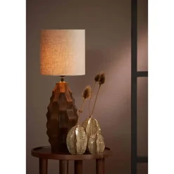 Light & Living Lampvoet Takabe - Bruin - Ø20cm
