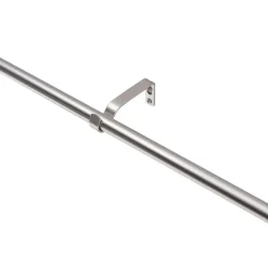 Gordijnroedes-ACAZA Lange Gordijnroede - Uitschuifbaar - Stang van 240-360 cm - Zilver