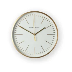 Laura Ashley Glenn Klok - Streep - 30,5x30,5cm - Goud