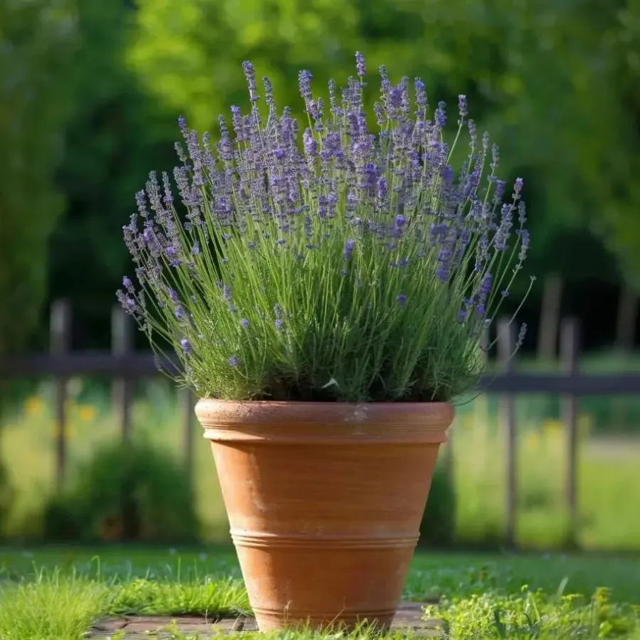 Planten|Tuinplanten-Plant in a Box Lavendel - Set van 36 - Lavandula angustifolia - Hoogte 10-15cm - ⌀10,5cm