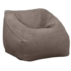 Zitzakken-Leen Bakker Lebel loungestoel Fay - taupe - 70x100x100 cm