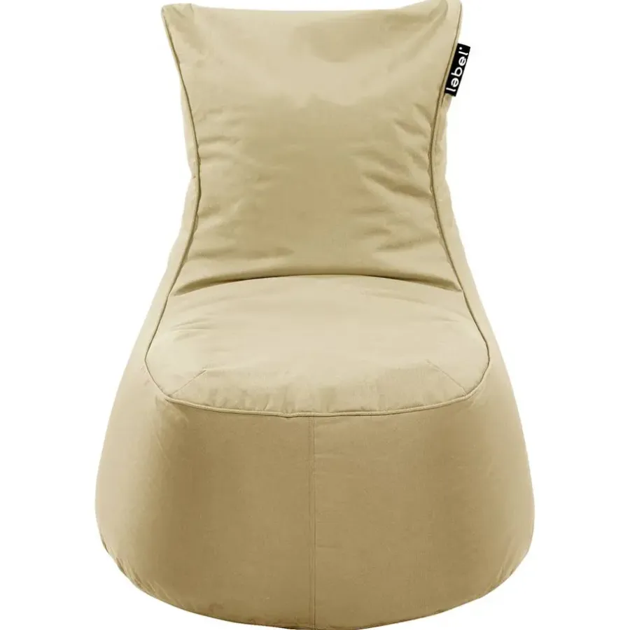 Lebel loungestoel mini - zand - 65x52x52 cm