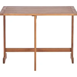 Beliani LENOLA - Bistroset voor 2 - Lichte houtkleur - Acaciahout