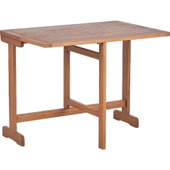 Beliani LENOLA - Bistroset voor 2 - Lichte houtkleur - Acaciahout