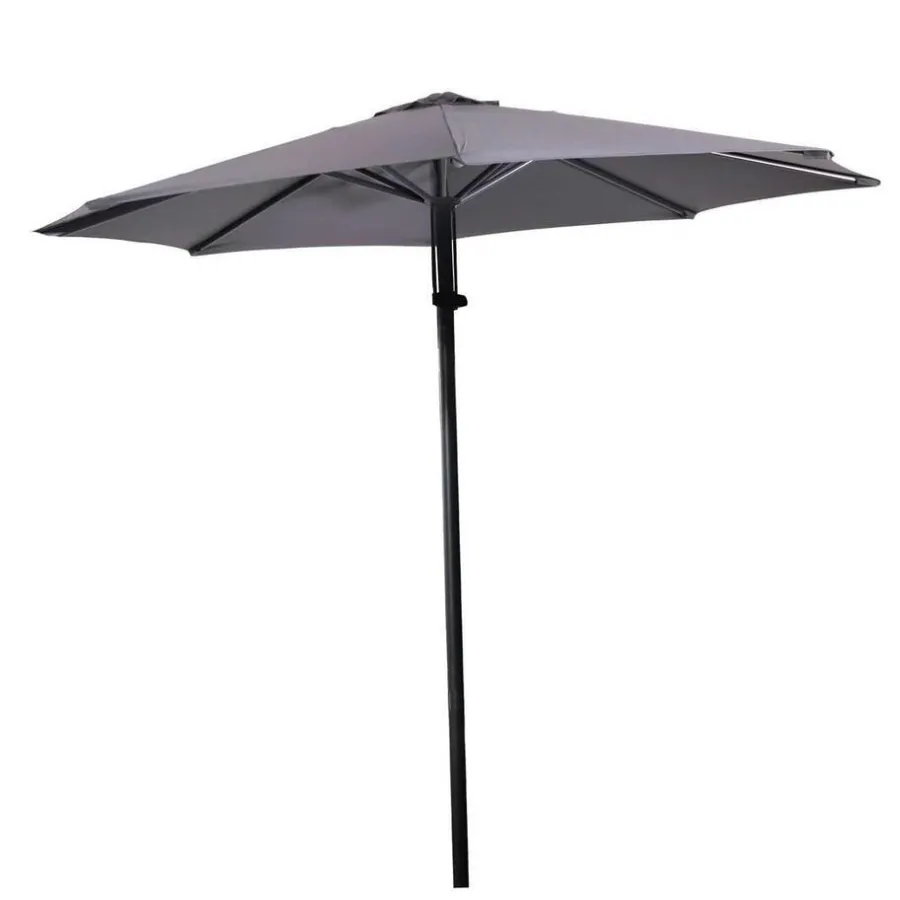 Parasols-Les - Libra pushup parasol Ø3mtr - grijs