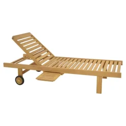 Les - Ligbed teak - naturel