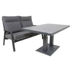 Loungebanken-Les - Loungebank Ohio 2-pers - grijs