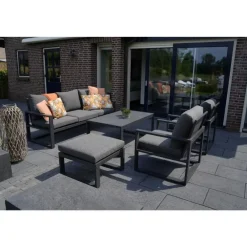 Loungebanken-Les - Loungebank Pina Colada nuance 209x80 cm - grijs