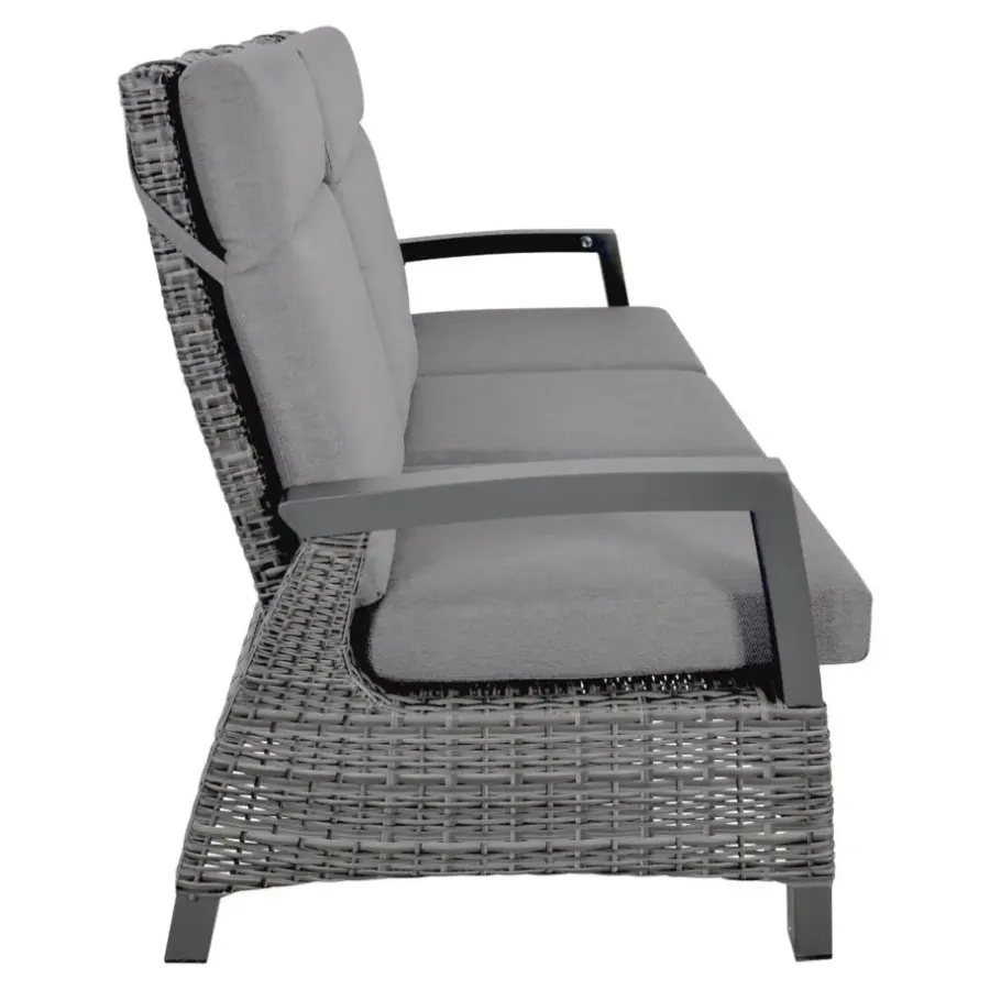 Loungebanken-Les - Loungebank Prato Forte - antraciet