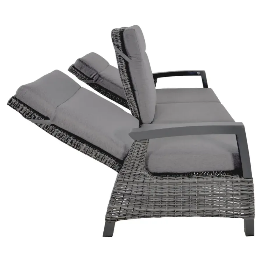 Loungebanken-Les - Loungebank Prato Forte - antraciet
