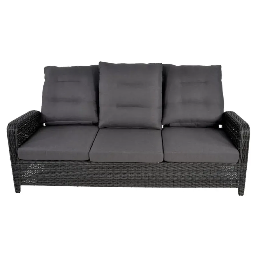 Loungebanken-Les - Loungebank Soho Forte - antraciet