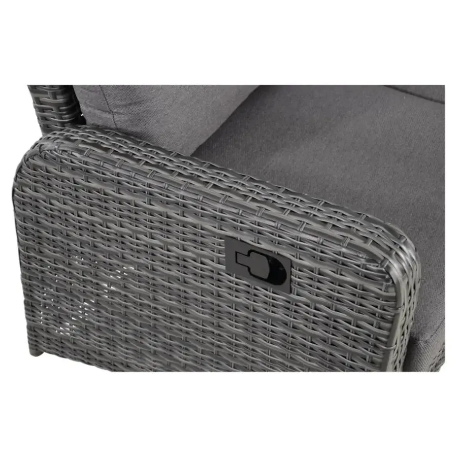 Loungebanken-Les - Loungebank Soho Forte - antraciet