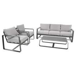 Loungesets-Les - Loungeset Belezza - lichtgrijs