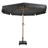 Parasols-Les - Parasol Libra houtlook Ø3mtr - grijs