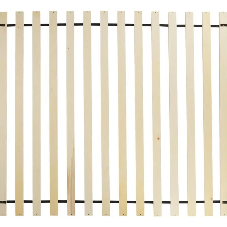 2-Persoons Bedden-Beliani LESTRE - Tweepersoonsbed - Gebroken wit - 160 x 200 cm - Linnen