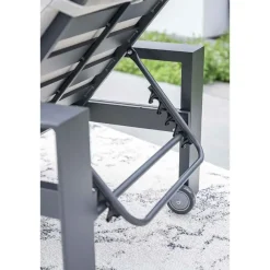 Ligbedden-Garden Impressions Levanto ligbed - carbon black - valley sand