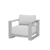 Tuinstoelen-Garden Impressions Levanto lounge fauteuil - taupe - valley san