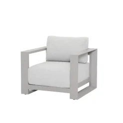 Tuinstoelen-Garden Impressions Levanto lounge fauteuil - taupe - valley san