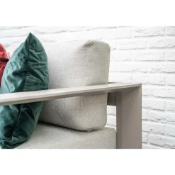 Tuinstoelen-Garden Impressions Levanto lounge fauteuil - taupe - valley san