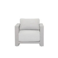 Tuinstoelen-Garden Impressions Levanto lounge fauteuil - taupe - valley san