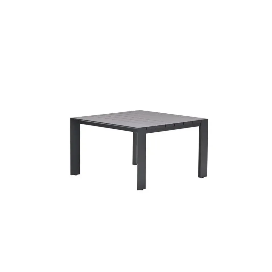 Garden Impressions Levanto lounge-diningtafel - 111x111 cm - carbon black