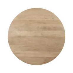 Lewis & Loft Eettafel Lian - Rond ⌀120 - Mangohout - Naturel