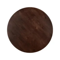 Lewis & Loft Eettafel Lian - ⌀120 - Mangohout - Walnoot bruin