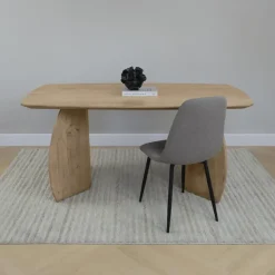 Ovale Eettafels-Lewis & Loft Eettafel Lon - Deens ovaal - FSC® - 160x80 cm - Naturel