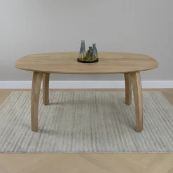 Lewis & Loft Eettafel Luna – Deens ovaal – 160 x 100 cm – Naturel