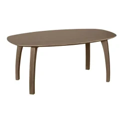 Houten Eettafels|Ovale Eettafels-Lewis & Loft Eettafel Luna – Deens ovaal – 180 x 100 cm – Bruin