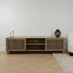 Lewis & Loft TV meubel Lucille- FSC® mangohout - Naturel
