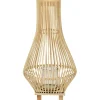 Beliani LEYTE - Lantaarn - Lichthout - 58 cm - Wilgenhout