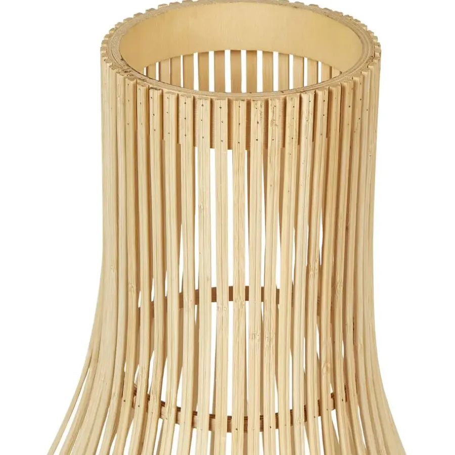 Beliani LEYTE - Lantaarn - Lichthout - 58 cm - Wilgenhout