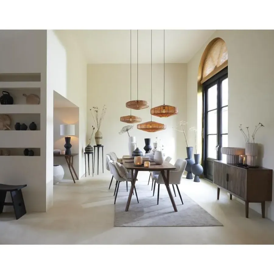 Light & Living - Kavandu vaas - mat zwart
