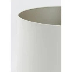 Lampenkappen-Light & Living - Lampenkap VELOURS - Ø25x18cm - Wit