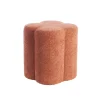 Light & Living - Nalani poef 38x38x45 cm stof - terracotta