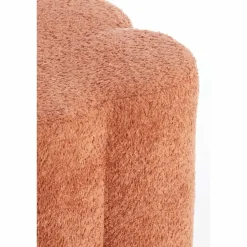 Light & Living - Nalani poef 38x38x45 cm stof - terracotta