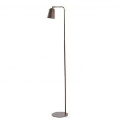 Staande Lampen-Light & Living - Salomo vloerlamp 32,5x23x147 cm - hout print